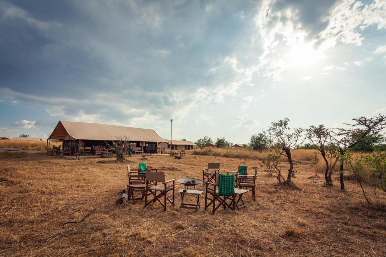 Gnu Mara River Camp Серенгети Экстерьер фото